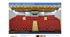 Desktop Screenshot of gallaratiarchitetti.com